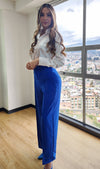 Pantalón Elegante Azul Rey