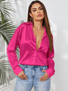 Camisa Elegante Fucsia